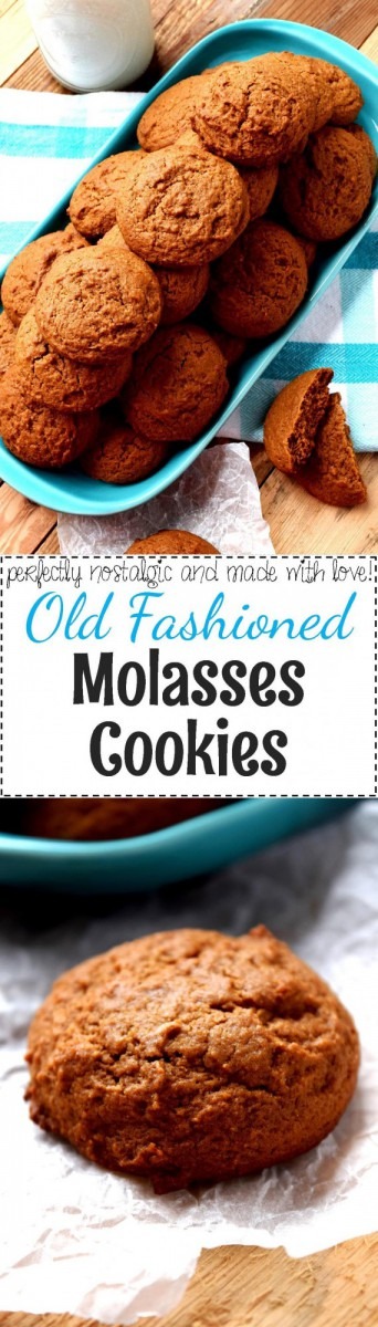 Old Fashioned Molasses Cookies