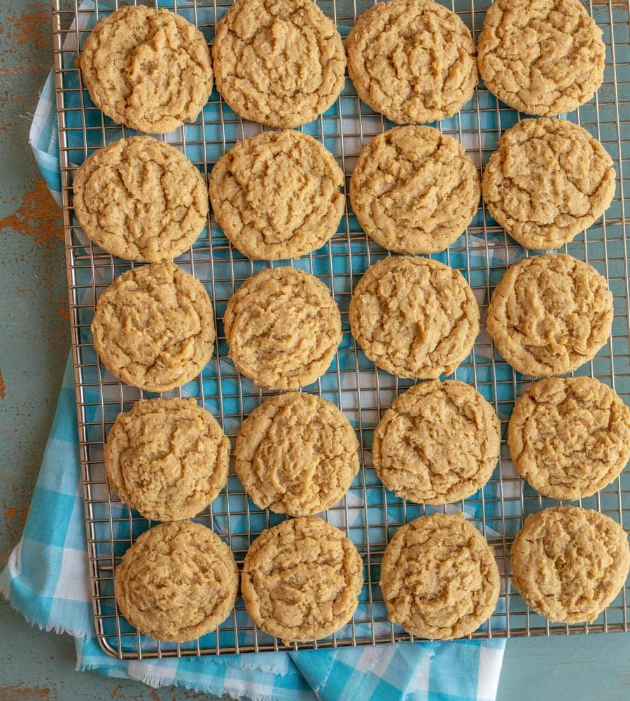 The Best Soft & Chewy Peanut Butter Oatmeal Cookies Recipe
