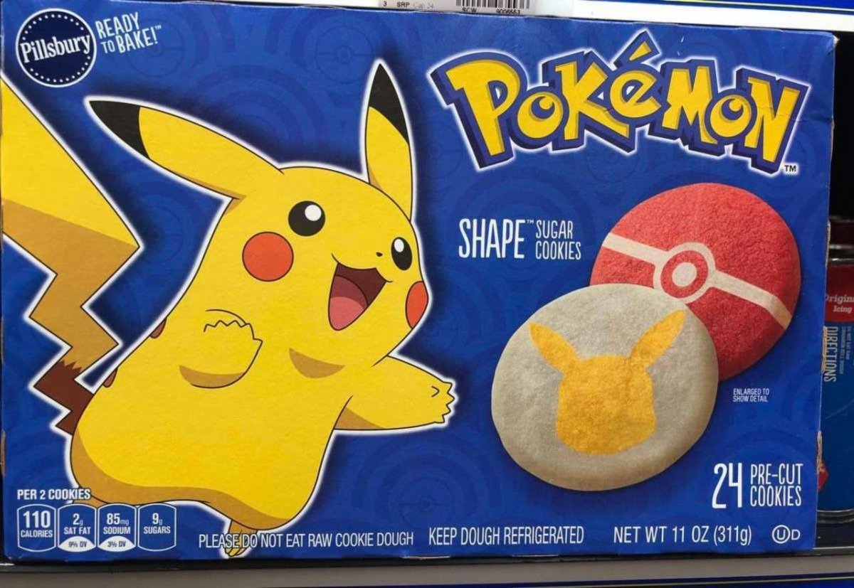 Pillsbury Releases Ready To Bake Pokemon Cookies