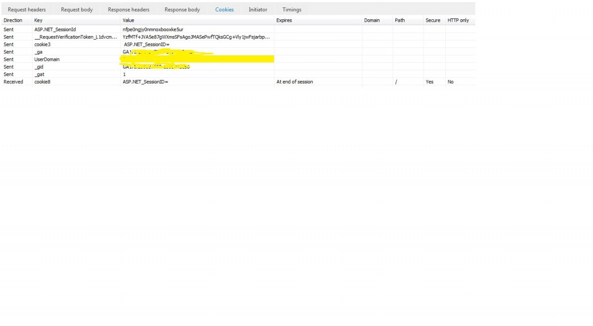 Secure Flag Not Set To Cookies In  Net Application