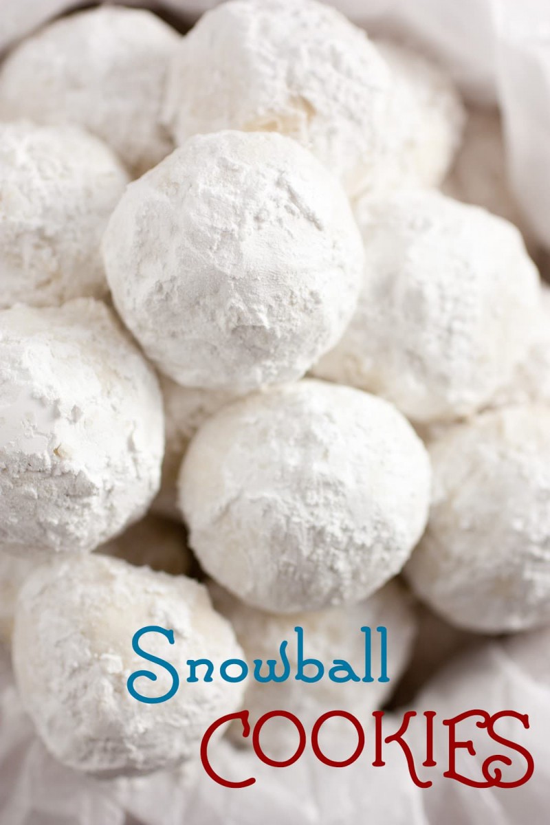 Snowball Cookies