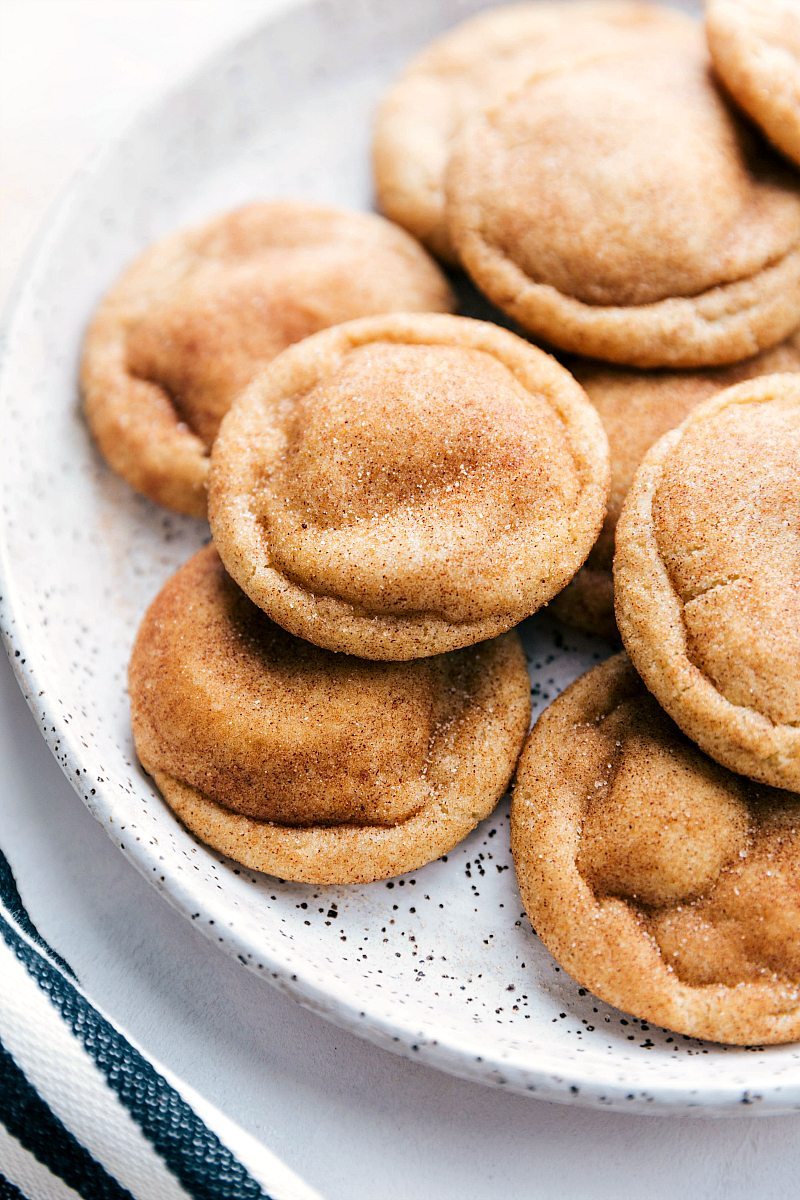 The Best Soft & Chewy Snickerdoodle Cookies