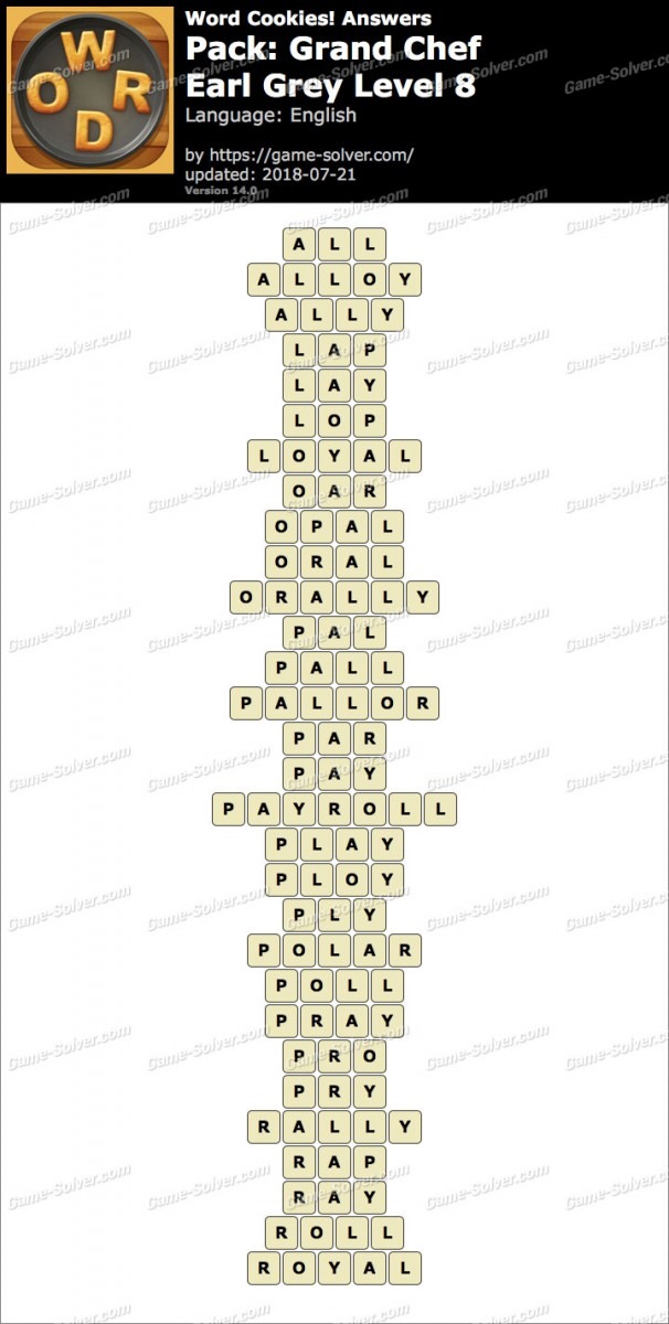 Word Cookies Grand Chef