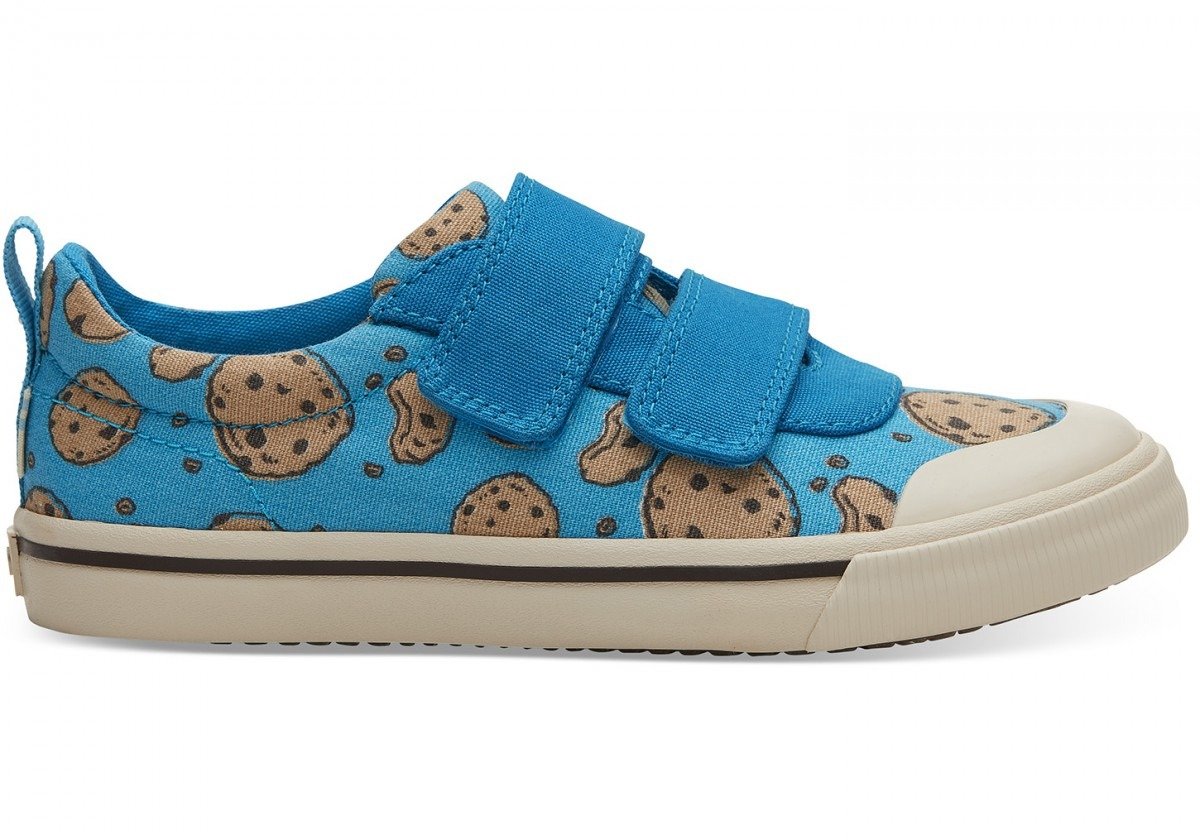 Sesame Street X Toms Cookie Monster Youth Doheny Sneakers