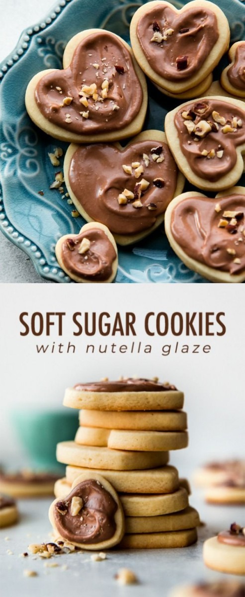 Extremely Soft And Thick Sugar Cookies Made With Cream Cheese And
