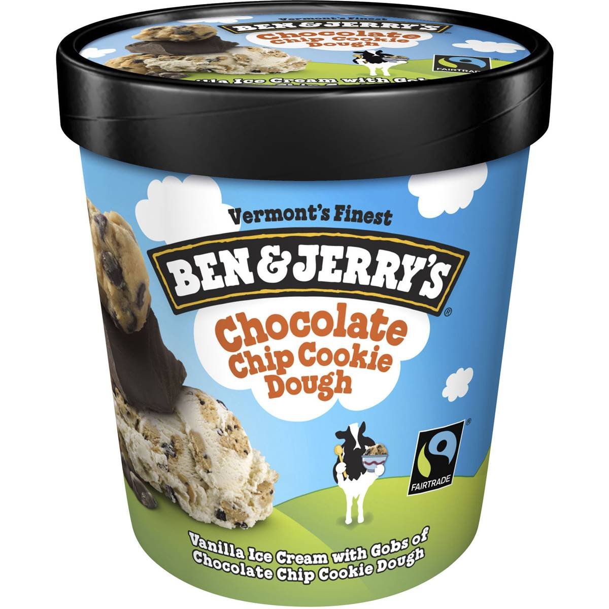 Ben & Jerry's Ice Cream Cookie Dough 458ml Tub