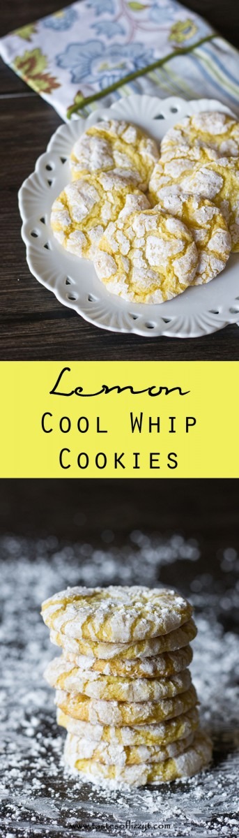 Lemon Cool Whip Cookies  4 Ingredients Make Up These Delightfully