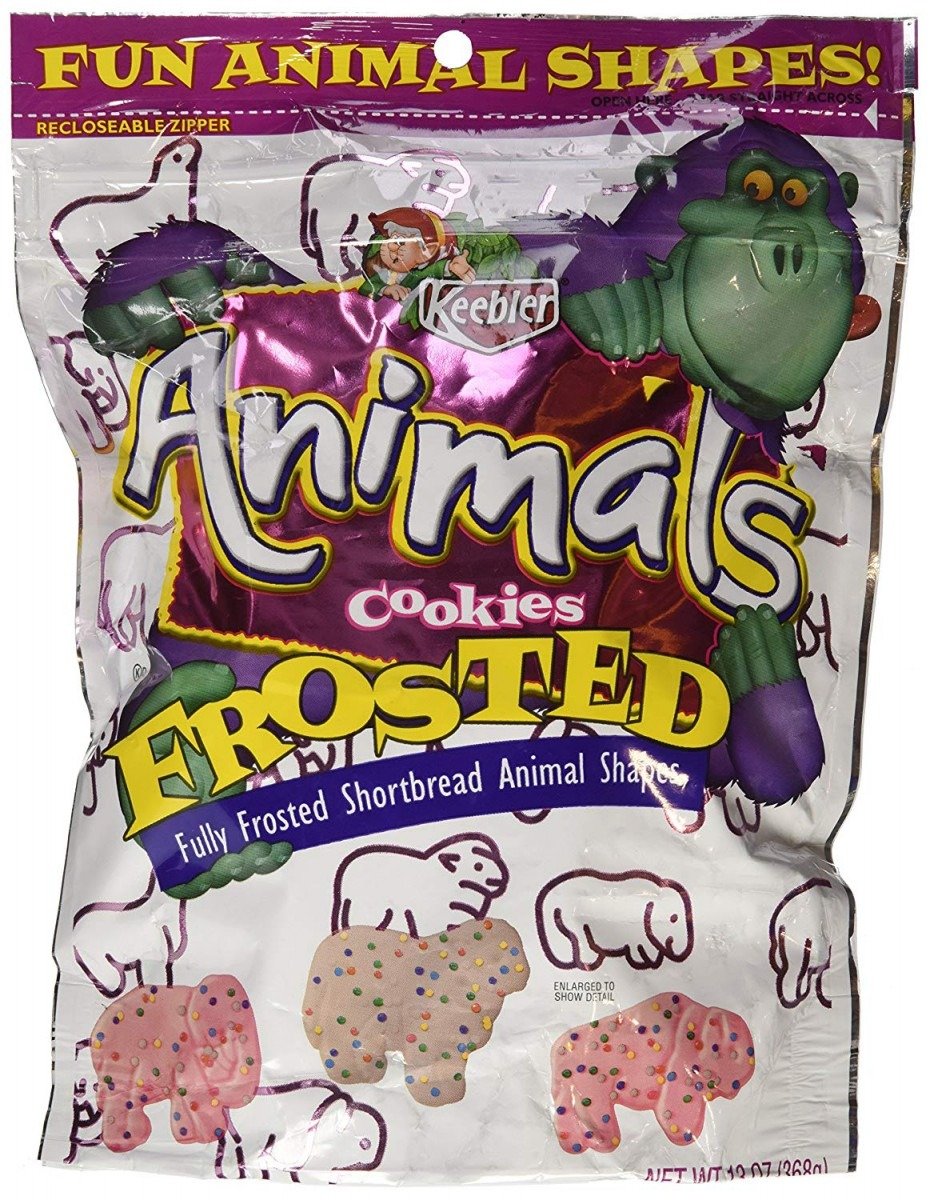 Amazon Com  Keebler Frosted Animal Cookies, 13 Oz (pack 6)