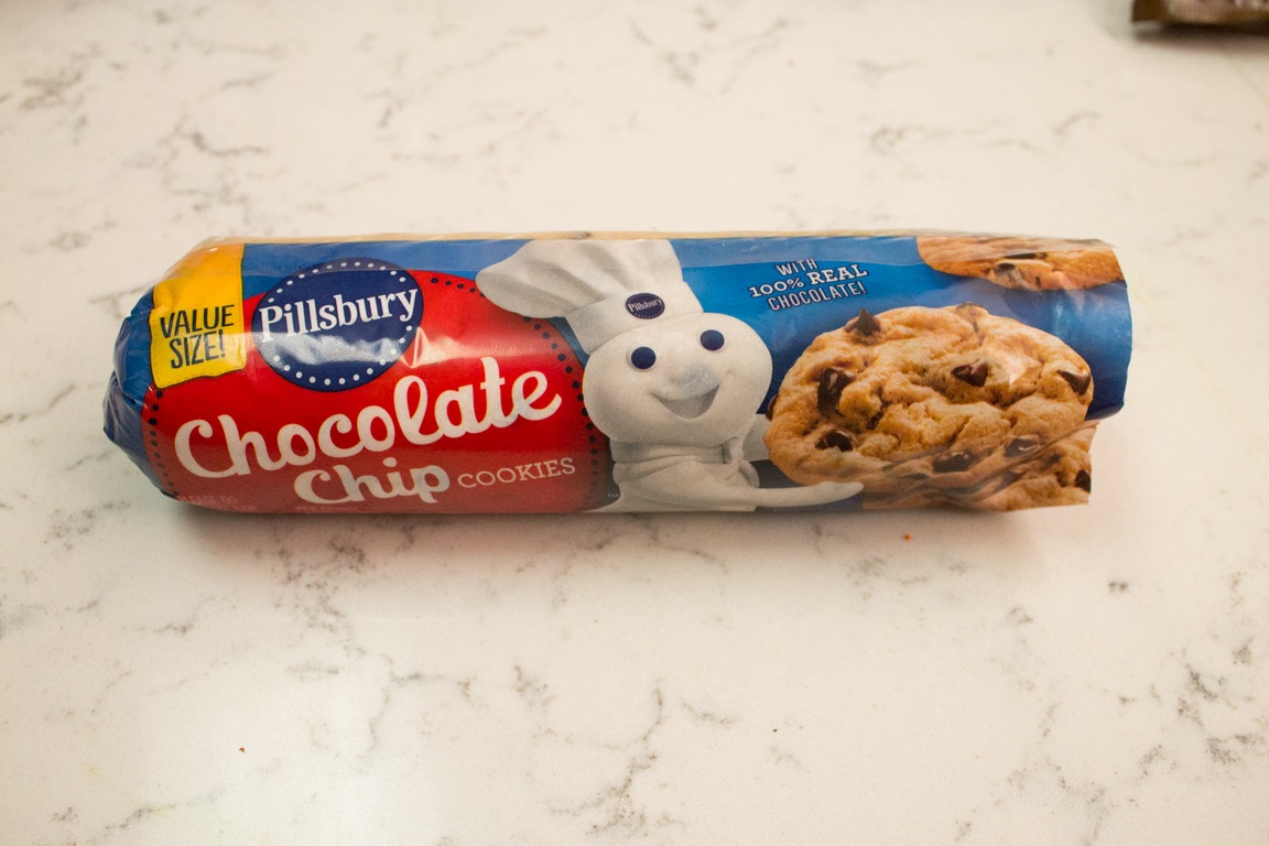 2 Pillsbury Chocolate Chip Cookie Dough From The Definitive