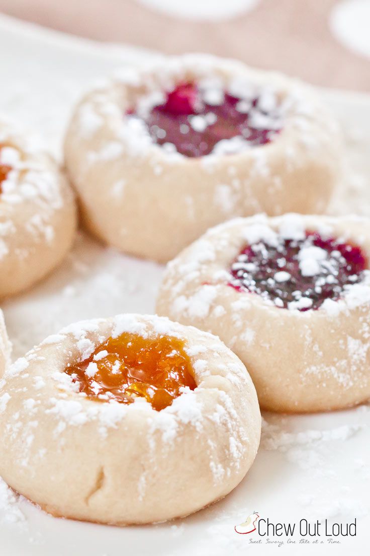10+ Easy Thumbprint Cookies