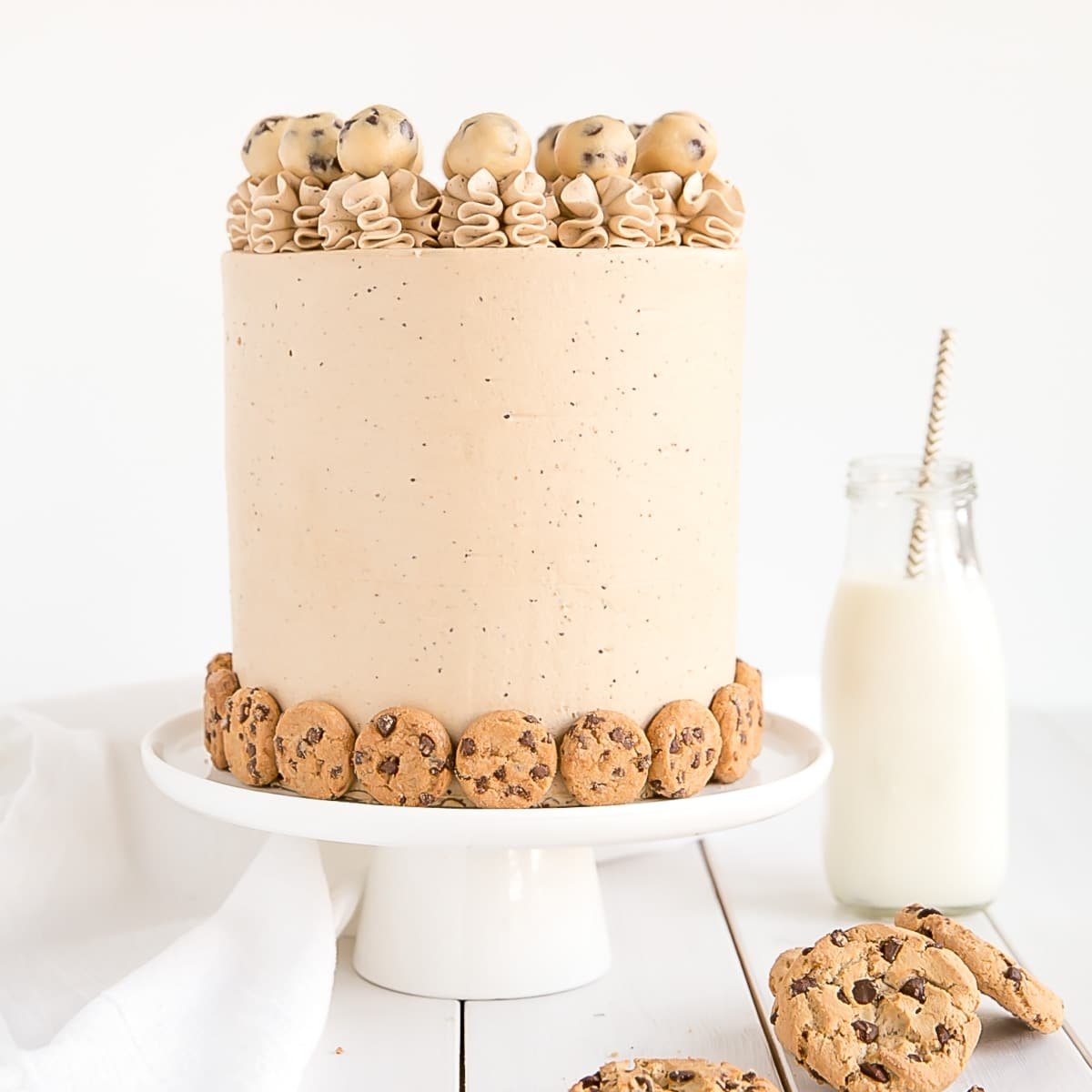 Chocolate Chip Cookie Cake   Liv For Cake