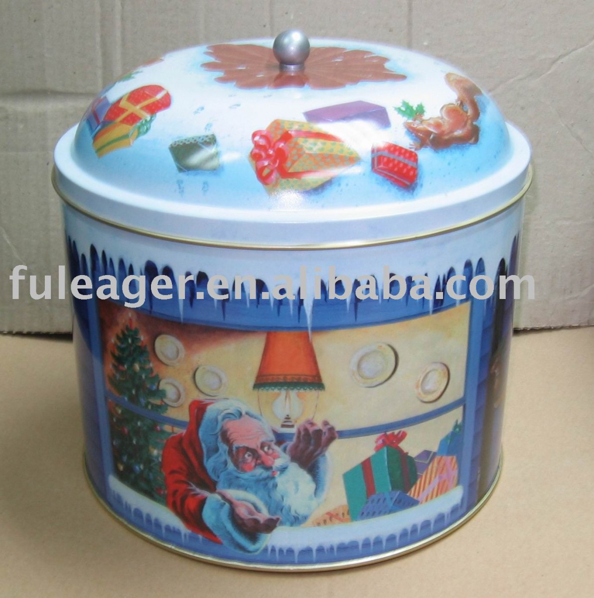 Christmas Cookie Tin Box,biscuit Tin Case