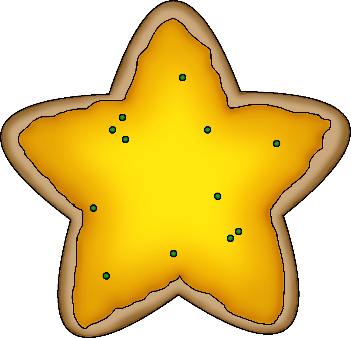 Christmas Sugar Cookie Clipart