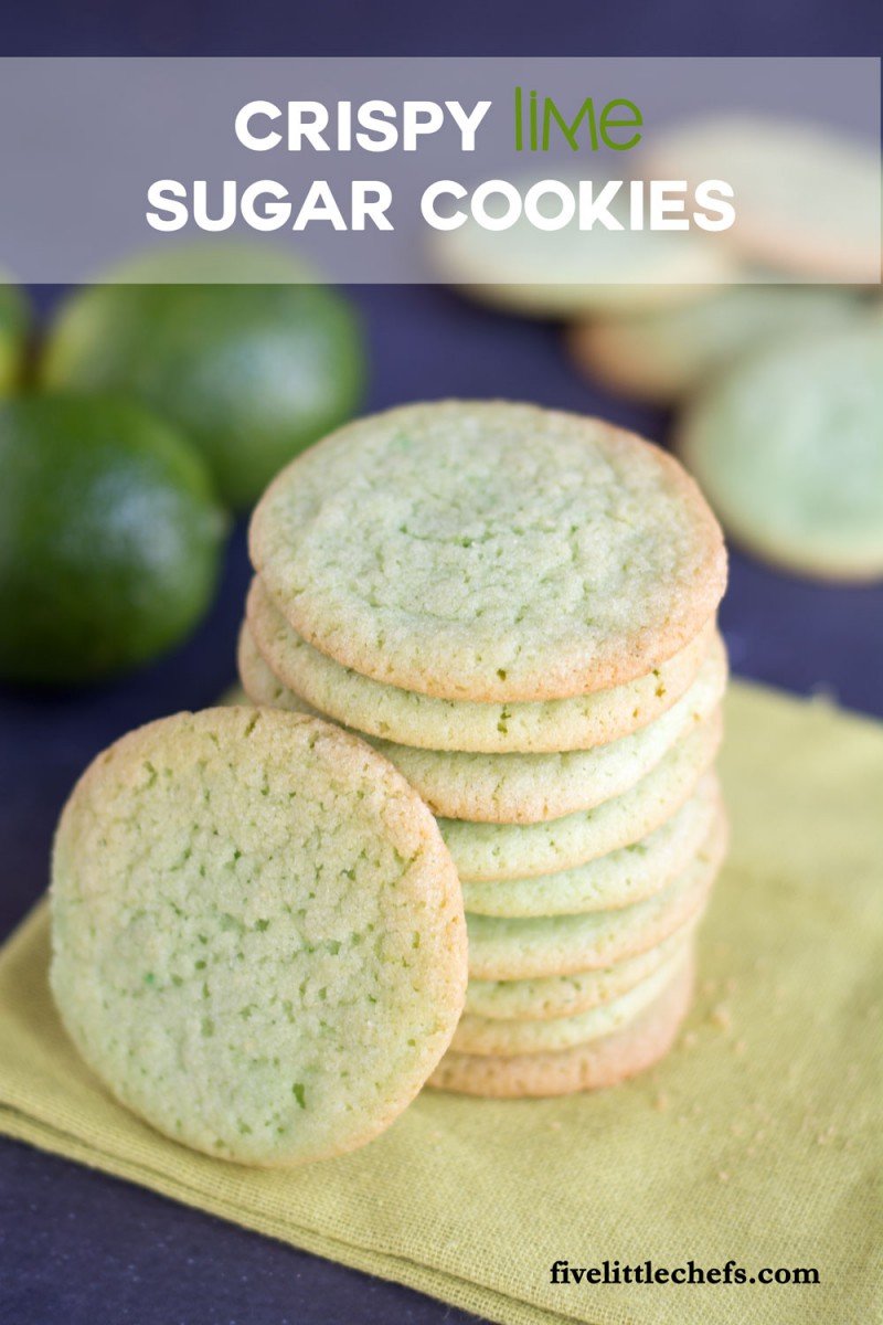 Lime Sugar Cookies