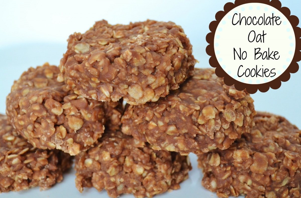 Over The Apple Tree  Chocolate Oatmeal No Bake Cookies