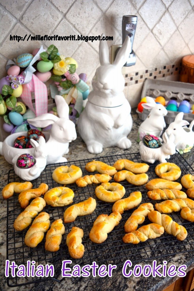 Mille Fiori Favoriti  Italian Easter Cookies