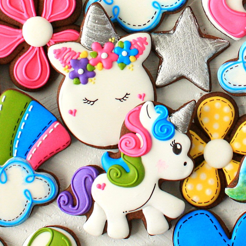 Lilaloa's Cute Unicorn Cookie Cutter