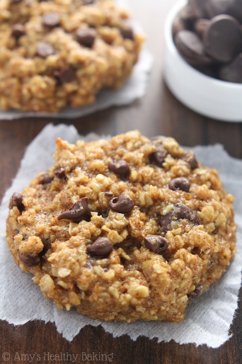 Healthy Banana Oatmeal Cookies