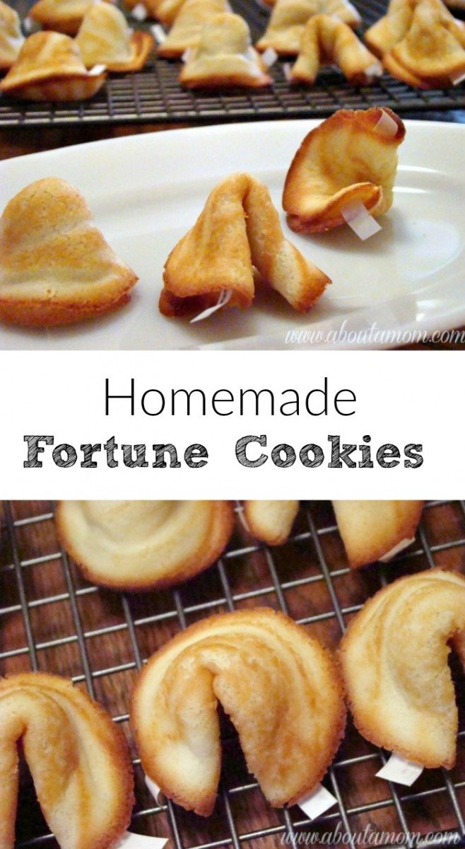 Homemade Fortune Cookies Recipe