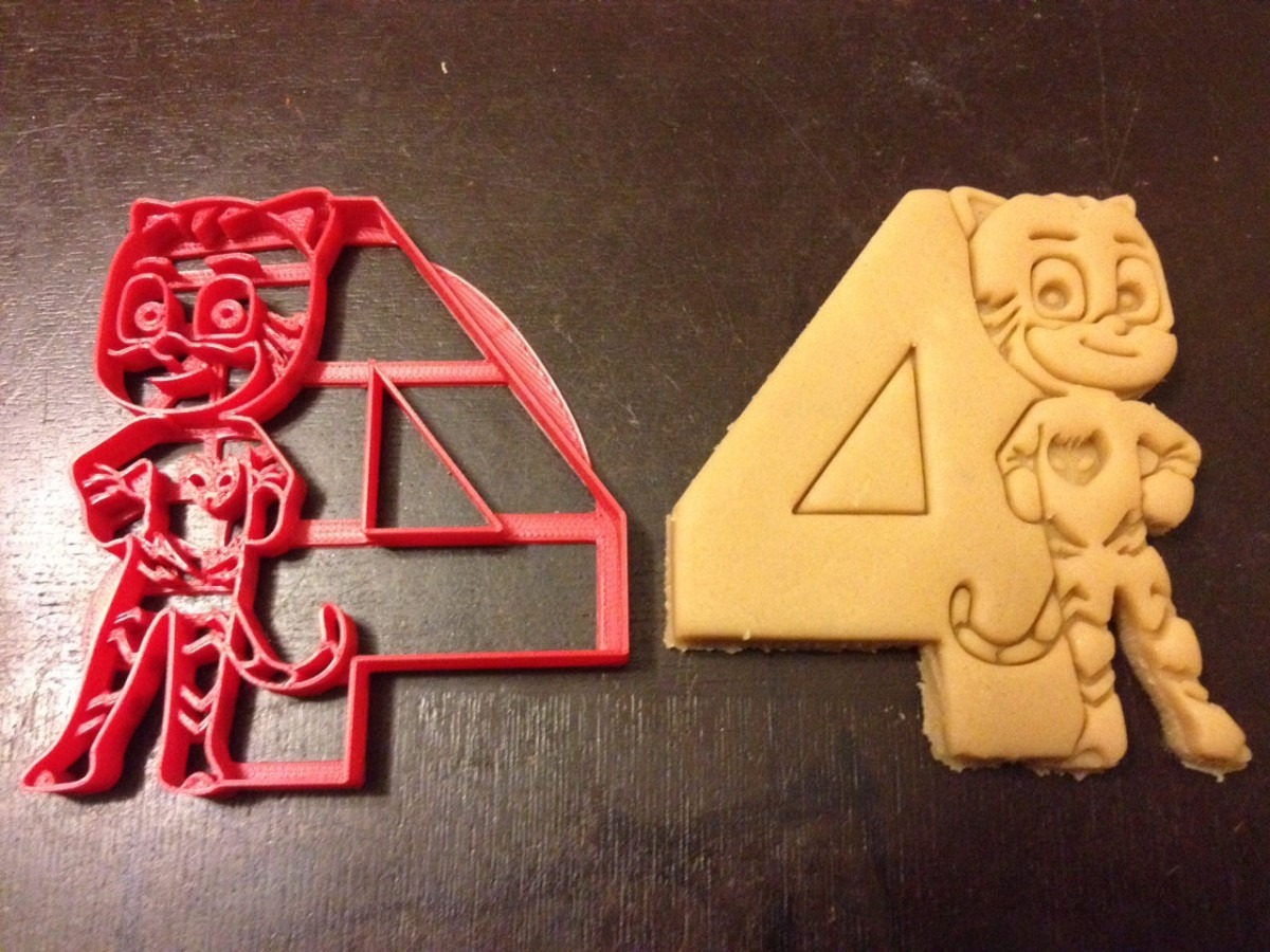 Catboy Pj Masks Cookie Cutter Next To The Number 4  Perfect