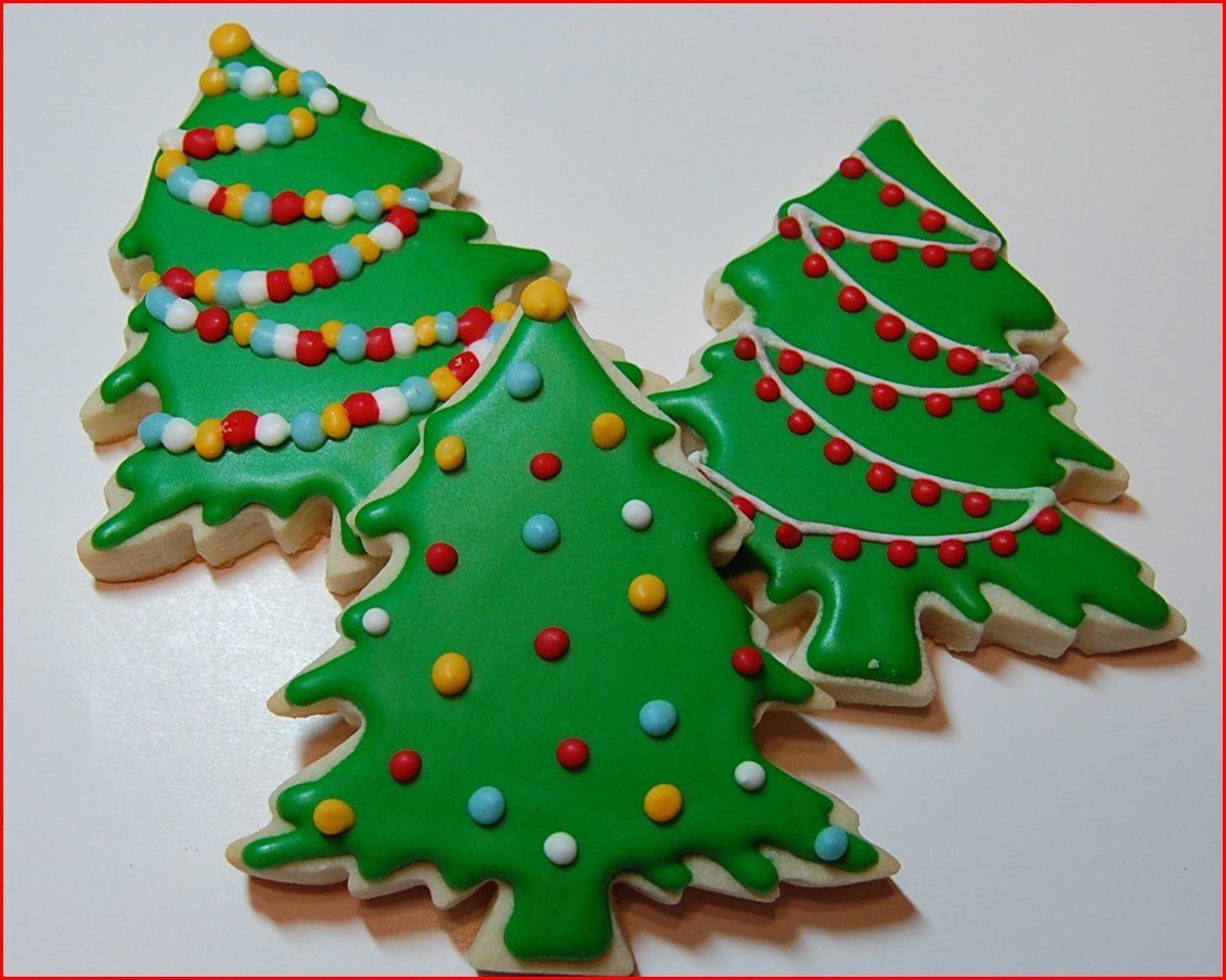 Image Christmas Tree Sugar Cookie Decorating 7 â¢ Ts1 Us