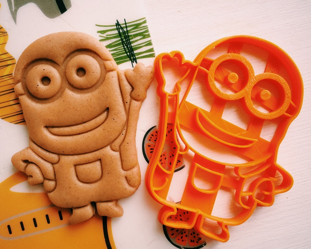 Joyful Minion Cookie Cutter