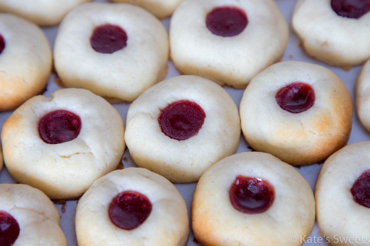 Strawberry Cream Cheese Thumbprints