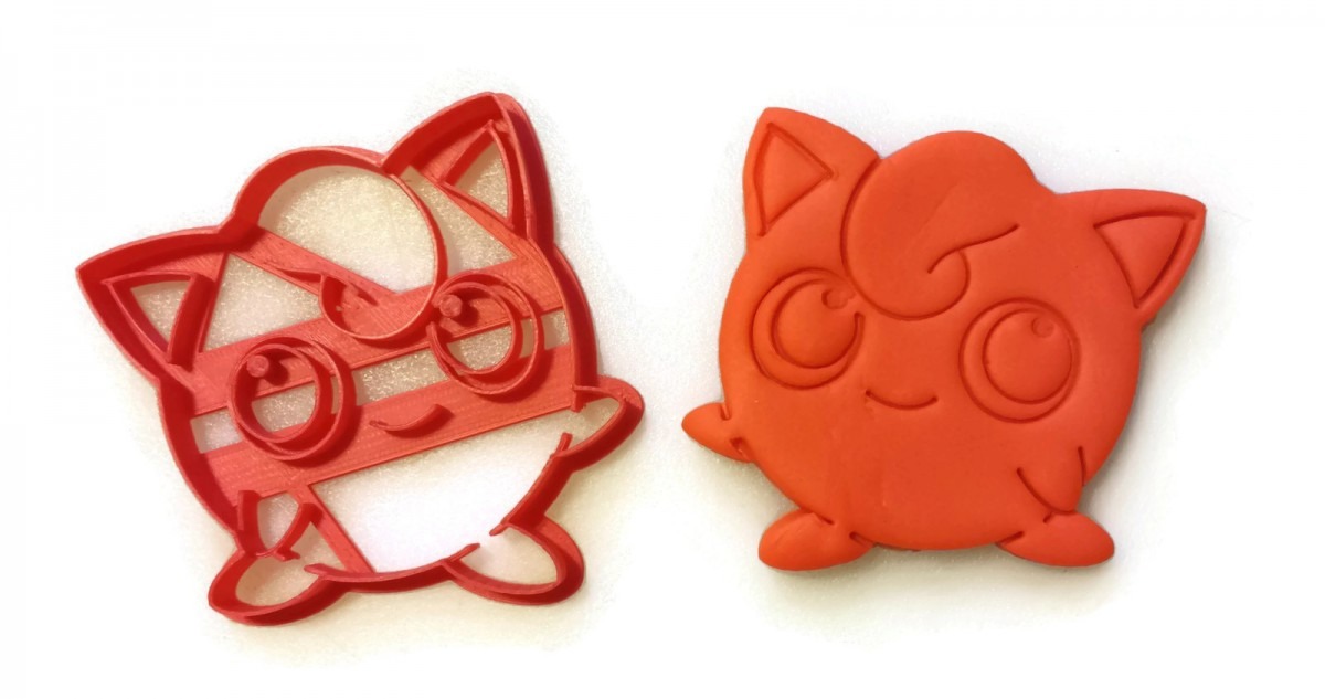 Pokemon Jigglypuff Cookie Cutter Fondant Cutter