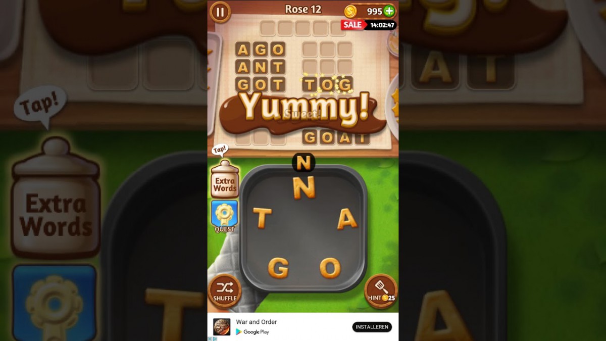 Word Cookies Talented Chef