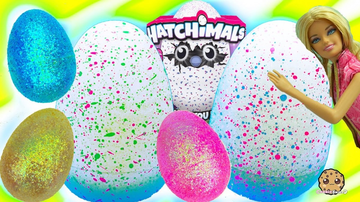 Hatchimals Baby Giant Interactive Eggs That Hatch + Surprise Blind