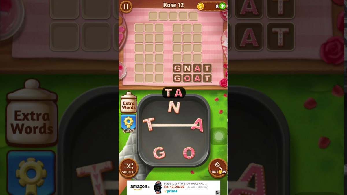 Word Cookies Rose 12 Tango Goat