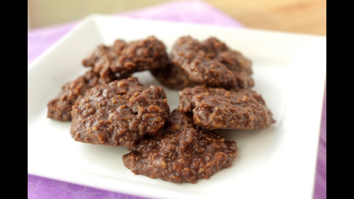 No Bake Nutella Cookies