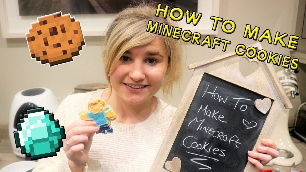 Kelly & Carly Vlogs   How To Make Minecraft Cookies! W  Little