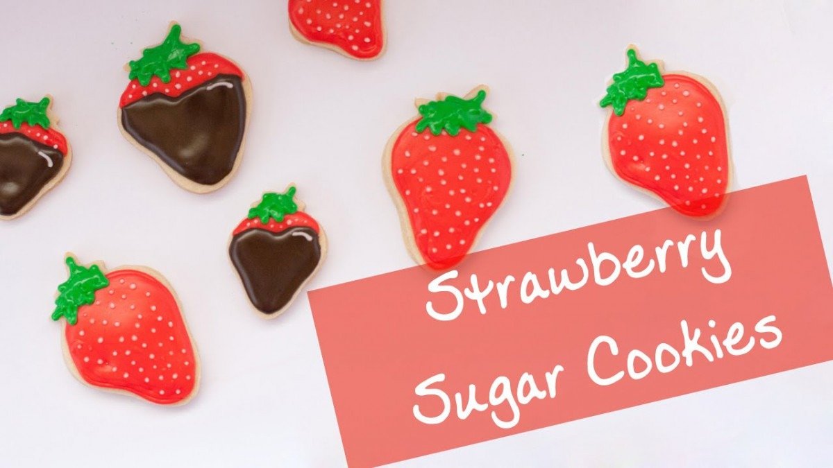 How To Make Strawberry Sugar Cookies