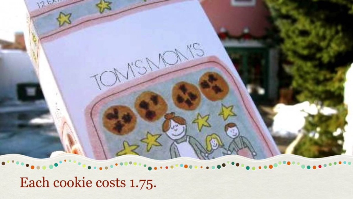 Tom's Mom's Cookies