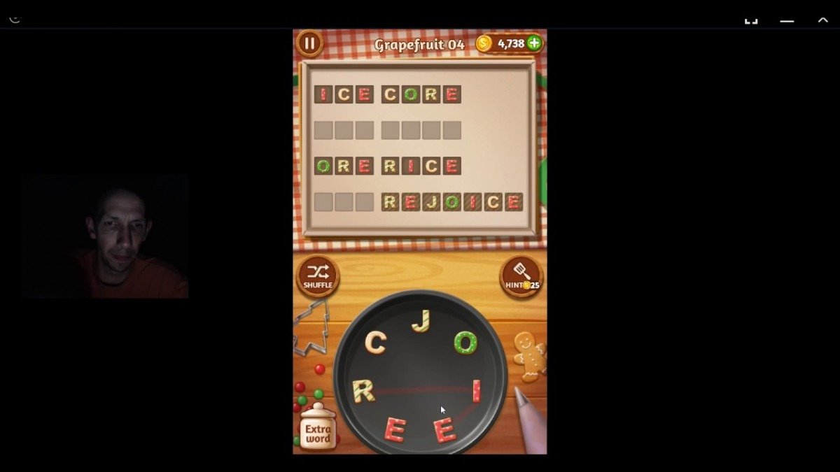 Word Cookies, Star Chef, Updated Grapefruit Level 4 Solved