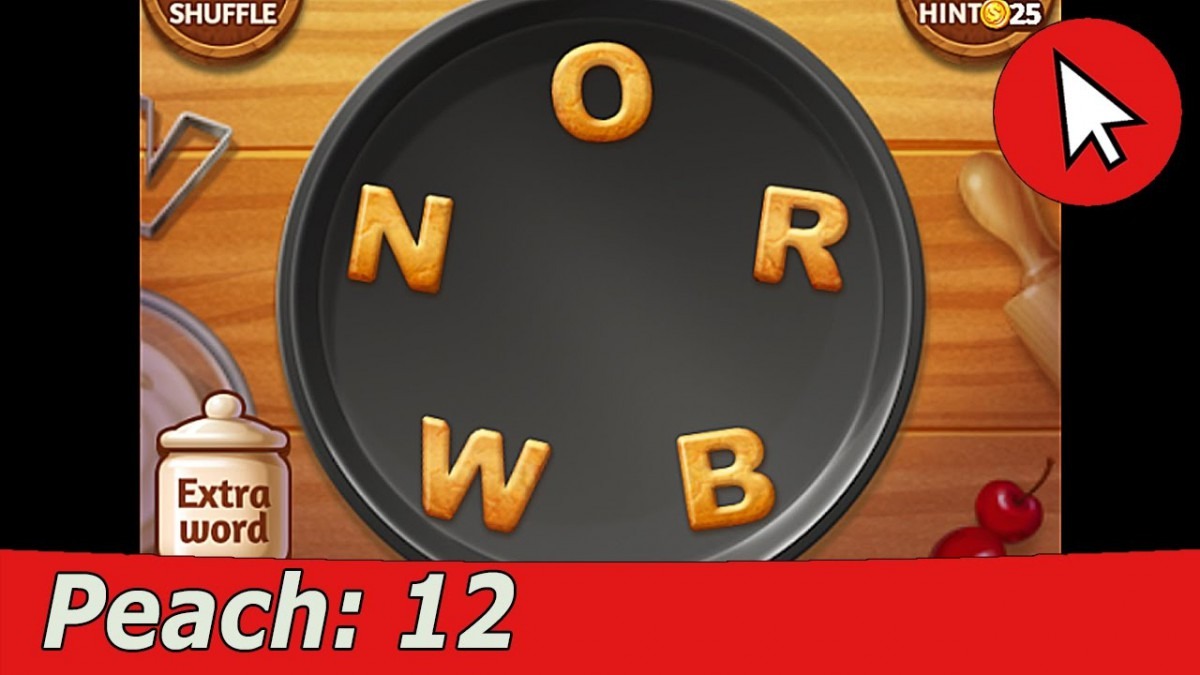 Word Cookies Peach 12 Answers Guide
