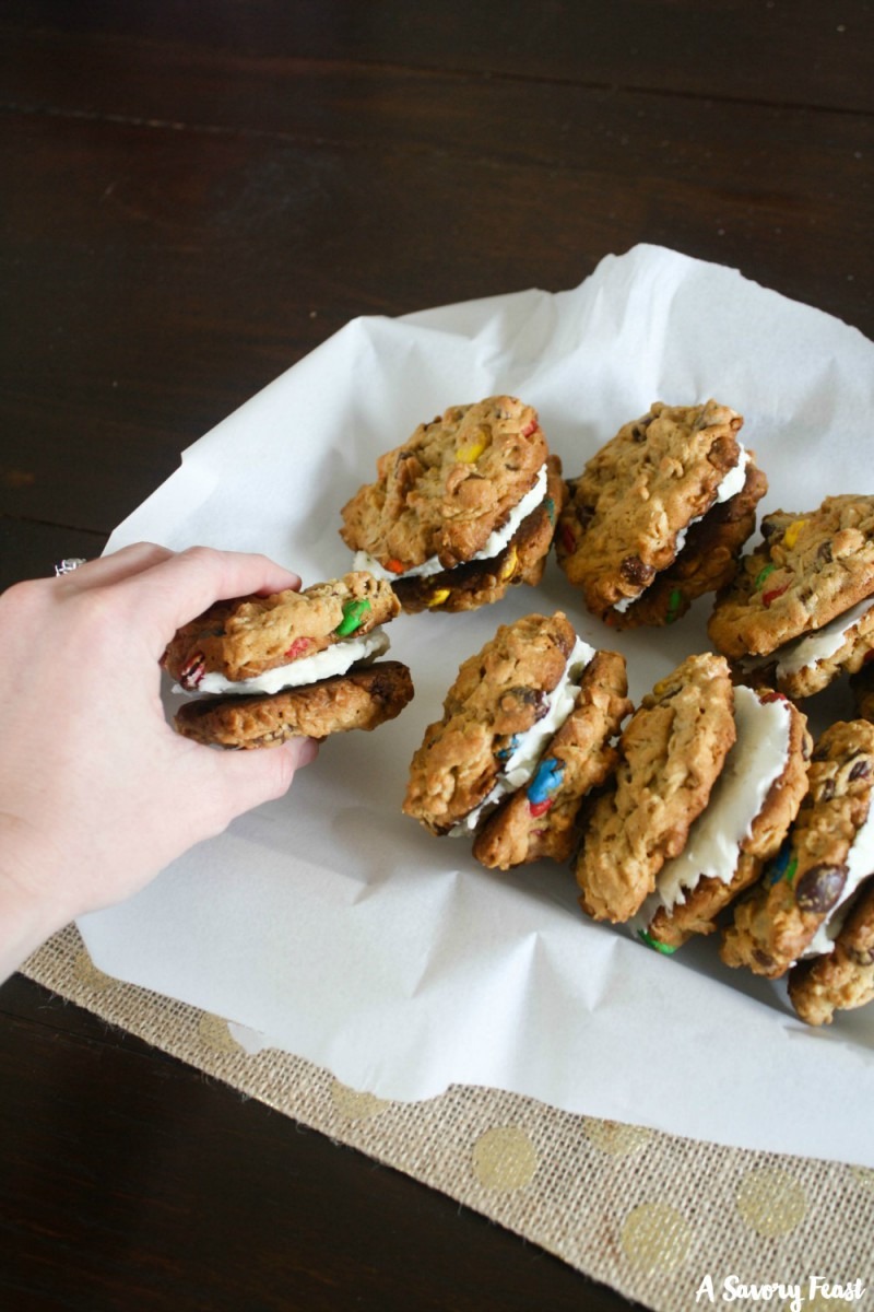 Monster Sandwich Cookies