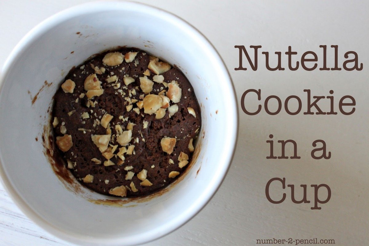 Nutella Cookie In A Cup