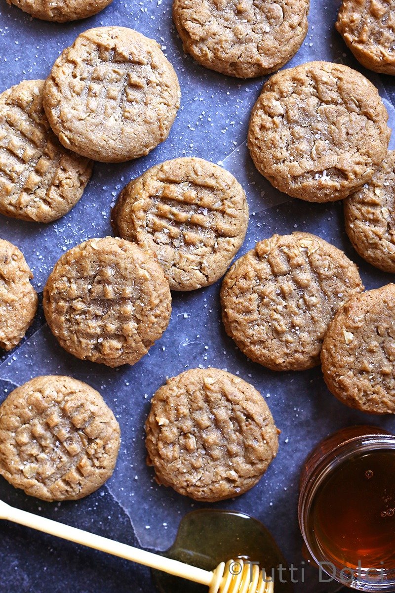 Peanut Butter & Honey Graham Cookies