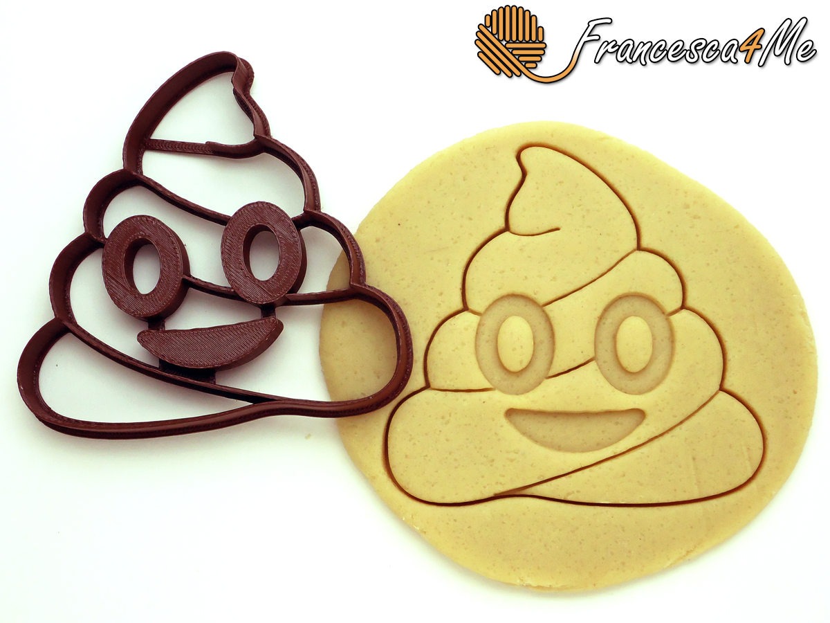 This Poop Emoji Cookie Cutter Makes Poop Cookies