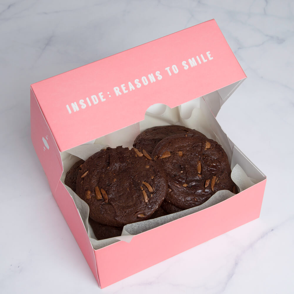 Triple Chocolate Cookies (box Of 6)