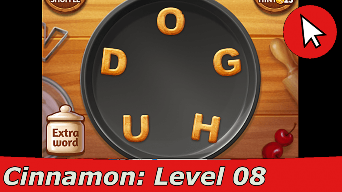 Word Cookies Cinnamon 8 Answers