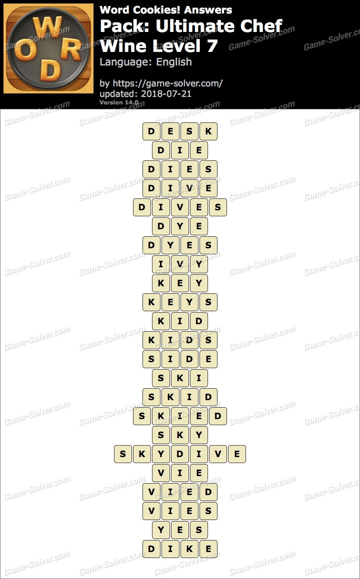 Word Cookies Ultimate Chef