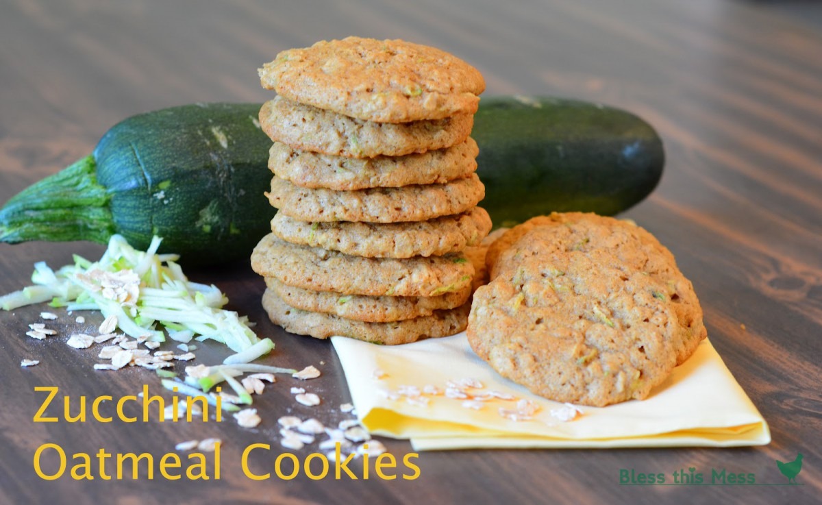 Zucchini Oatmeal Cookies